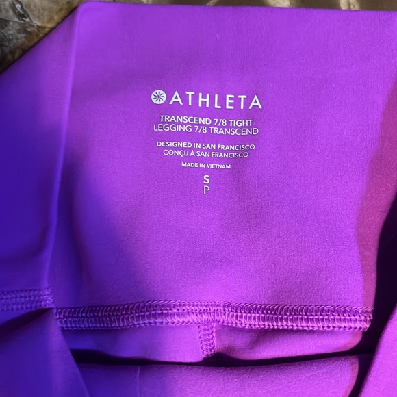 Athleta Transcend 7/8 tights - Picture 4 of 5